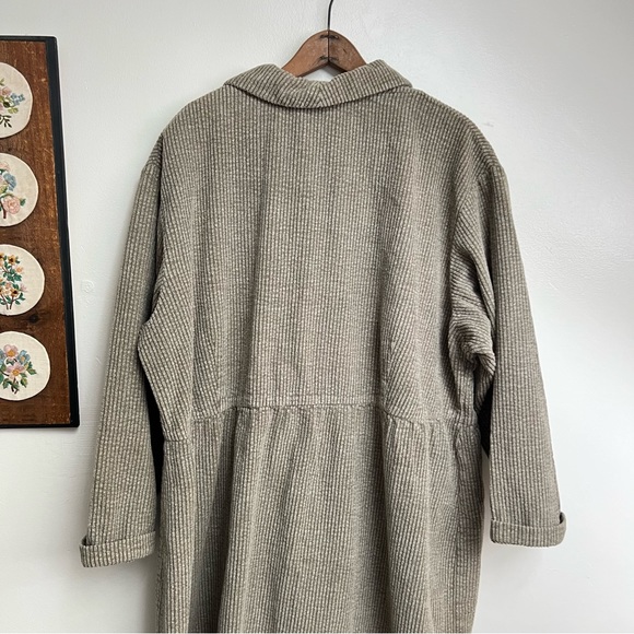 Vintage J Jill Corduroy Button Down Babydoll Dress 2X - Picture 7 of 7